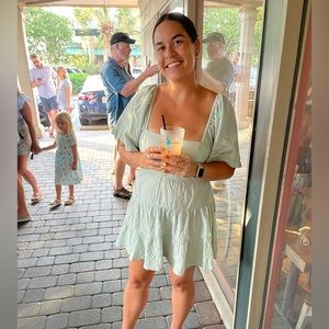 Light blue mini dress from Free People